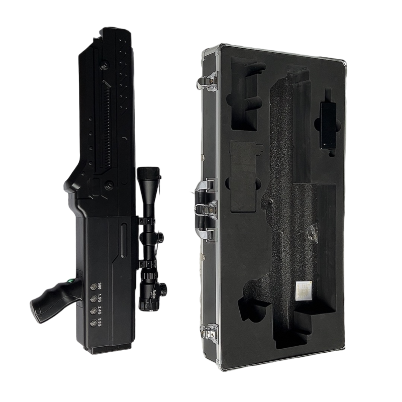  黎平手持便携式枪型低空防御反制四通道A型