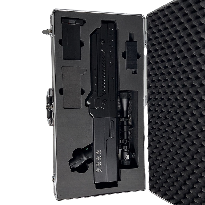  黎平手持便携式枪型低空防御反制四通道B型